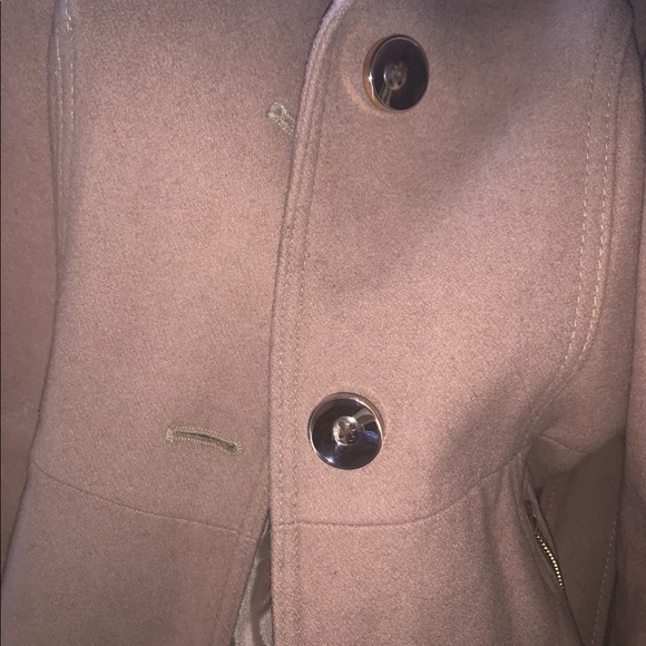 INC Wool-Blend Skirted Peacoat - Picture 4 of 5